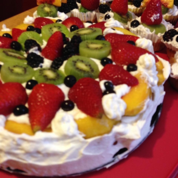 Fruit Galore Sponge Cake