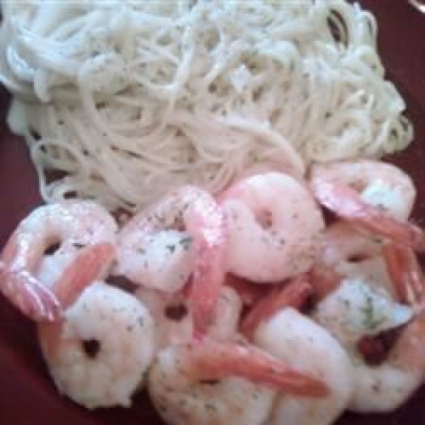 Broiled Shrimp Scampi