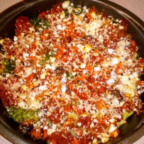 Broccoli and Tomato Bake