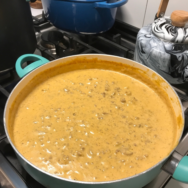 Creamy Beef Stroganoff