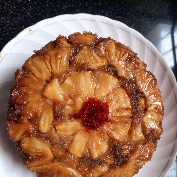 Grandma's Skillet Pineapple Upside-Down Cake