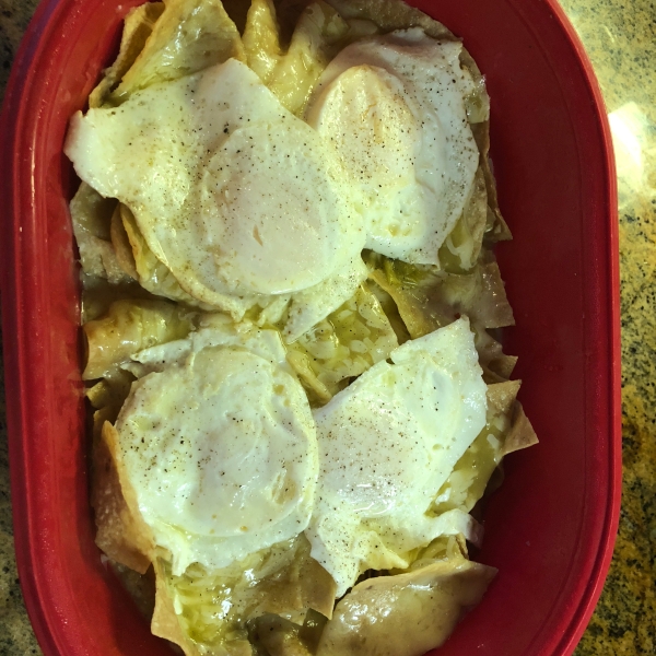 Easy Microwave Chilaquiles