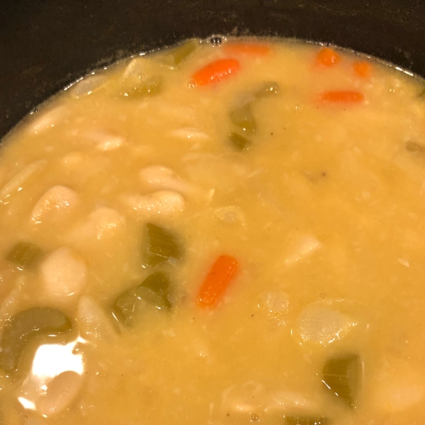 Luscious Lima Bean Soup