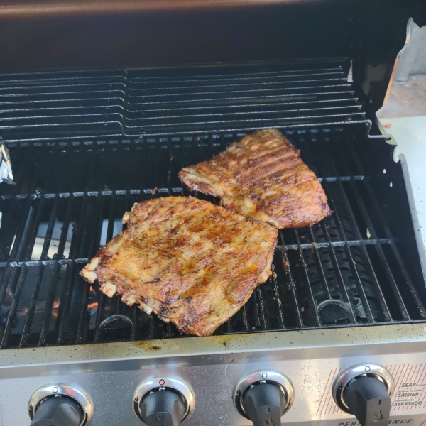 Easy St. Louis-Style Pork Ribs on Gas Grill