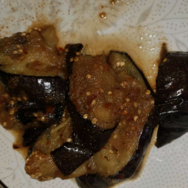 Eggplant with Garlic Sauce