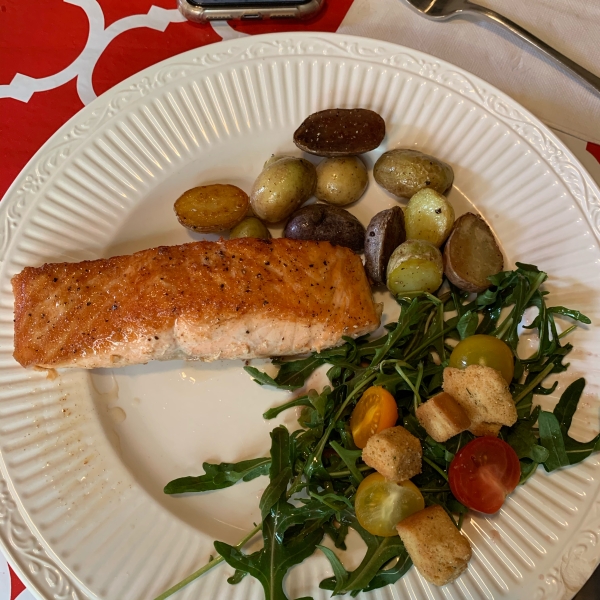 Pan-Fried Wild Salmon