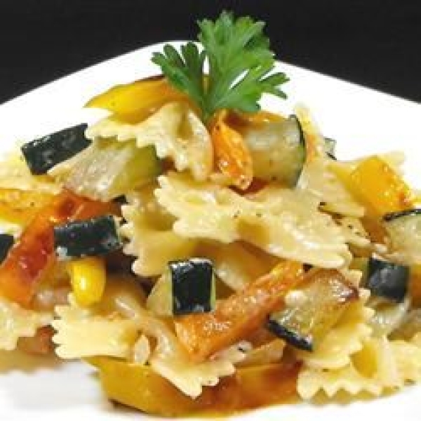 Zucchini with Farfalle