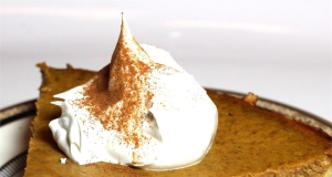 Sugarless Pumpkin Pie