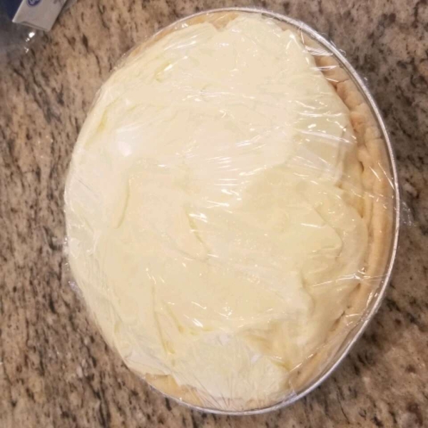 Banana Cream Pie with Pudding