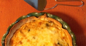 Vegetarian Quiche Florentine