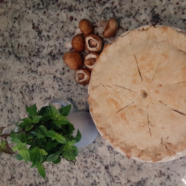 Savory Chicken and Mushroom Pie