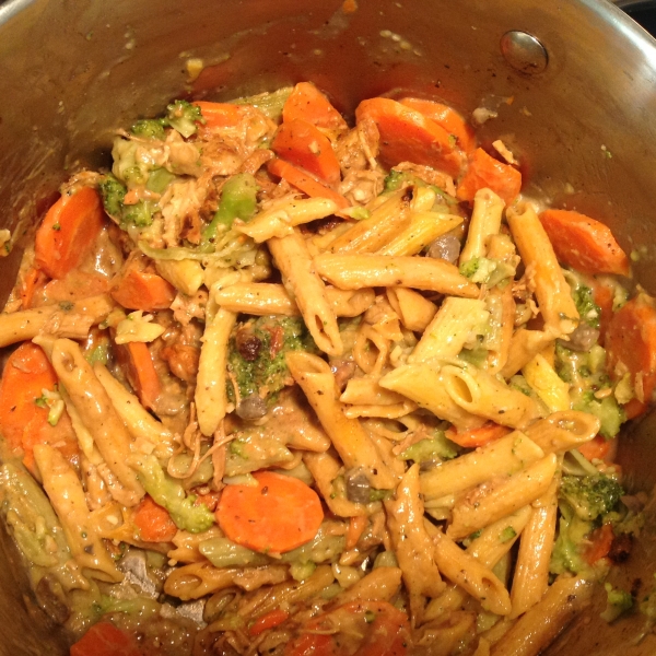 Chicken and Pasta Primavera