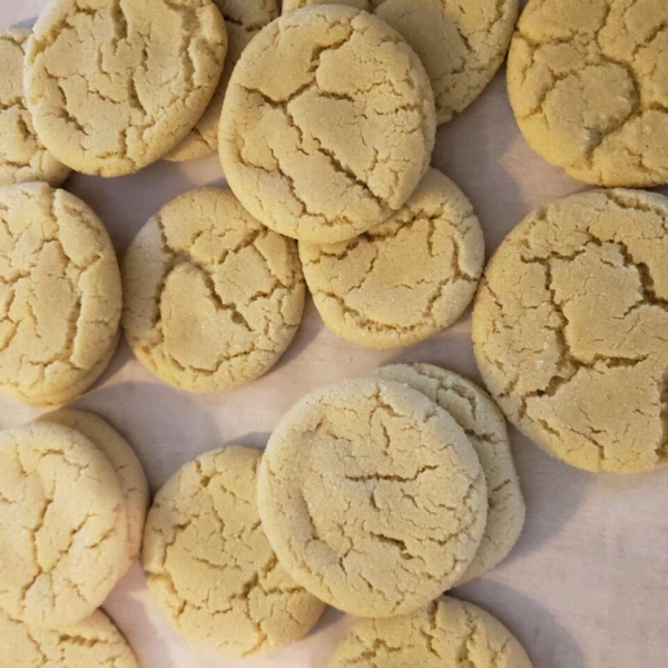 Cracked Sugar Cookies