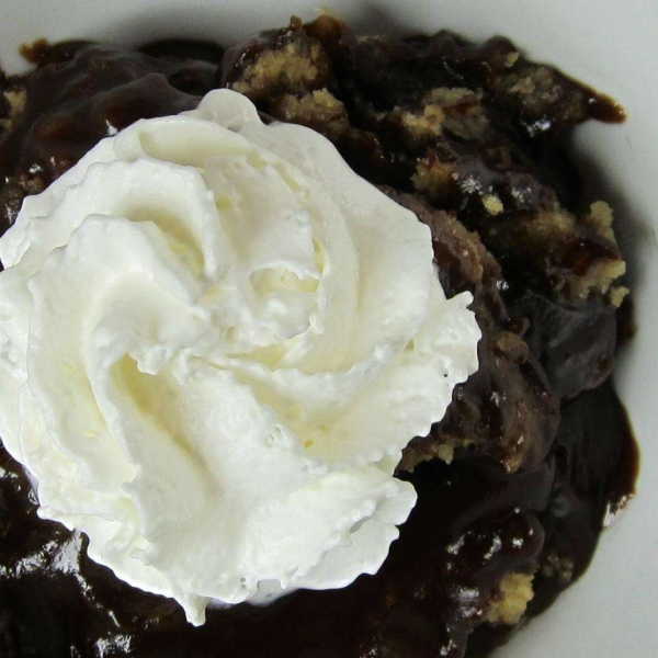 Microwave Hot Fudge Peanut Butter Pudding