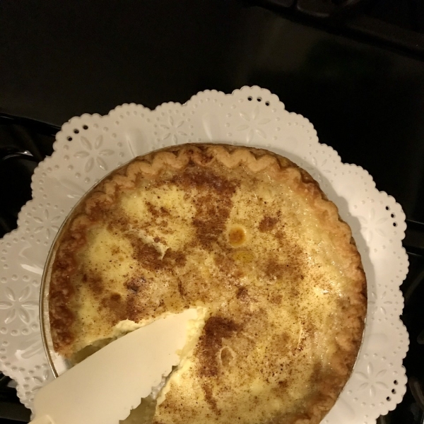 Grandma's Egg Custard Pie