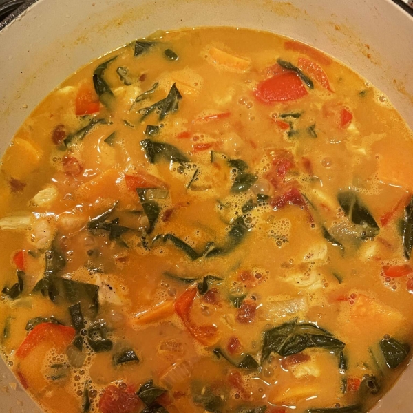 West African-Style Peanut Stew with Chicken