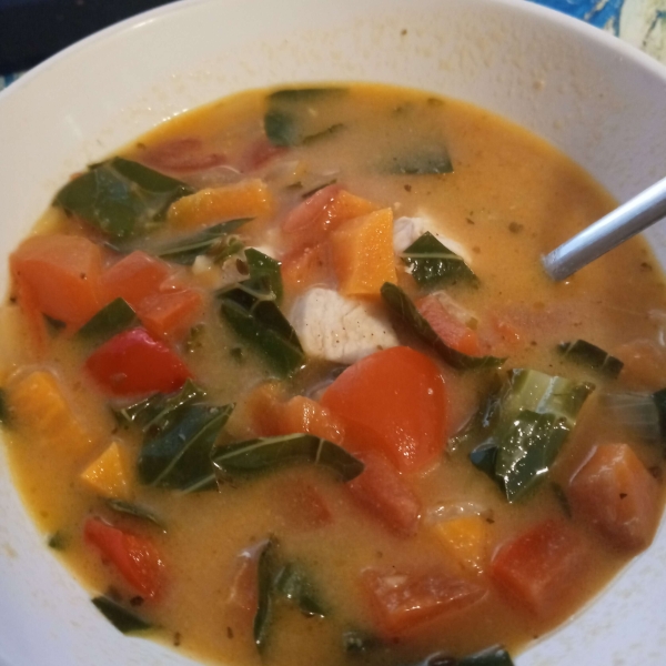 West African-Style Peanut Stew with Chicken