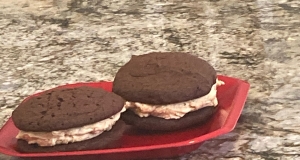 Stef's Whoopie Pies with Peanut Butter Frosting