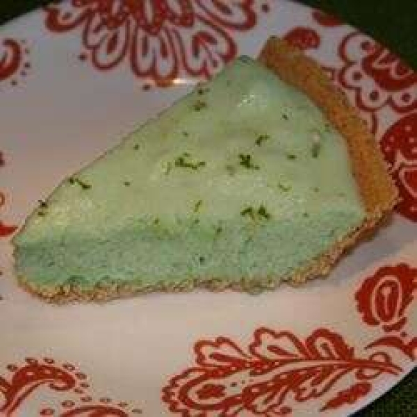 No Bake Lemon-Lime Chiffon Pie