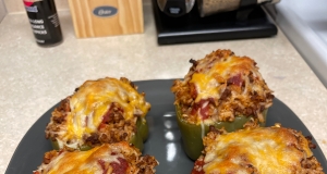 Ali's Stuffed Green Peppers