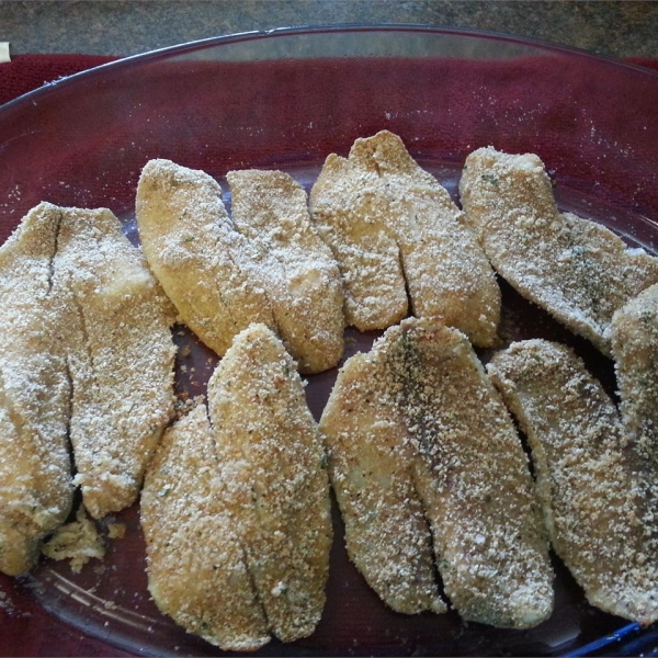 Breaded Garlic-Herb Tilapia