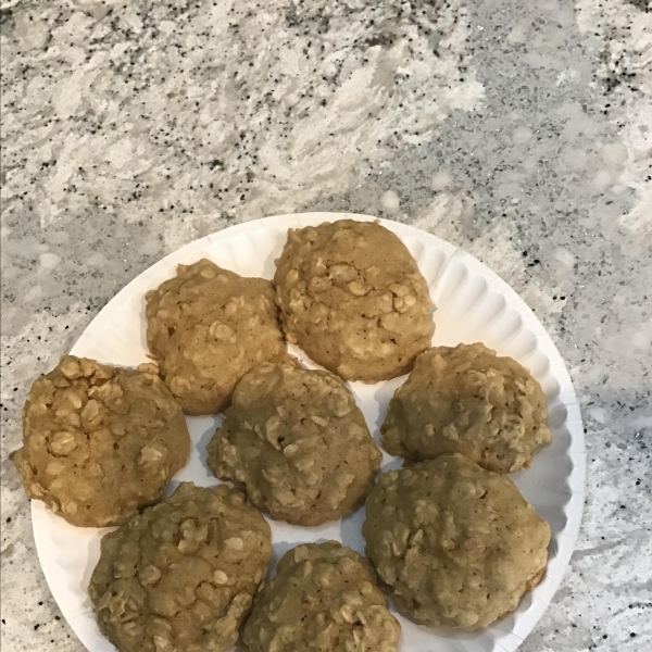 Applesauce Oatmeal Cookies