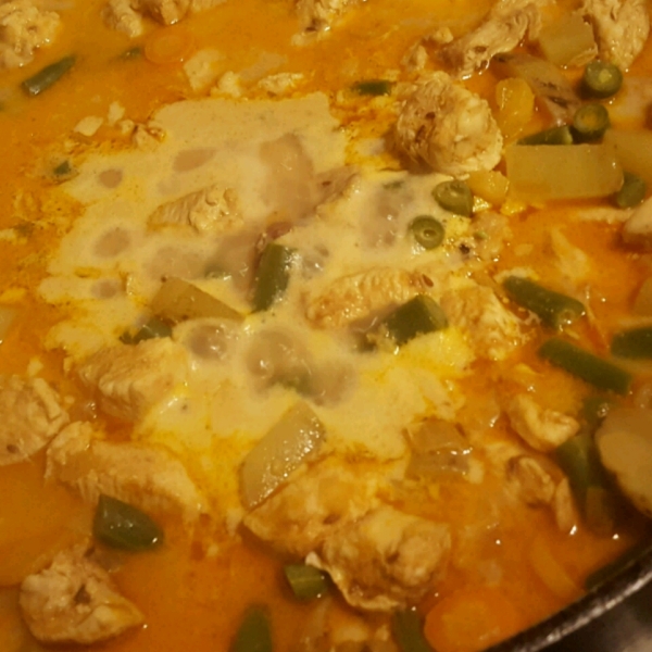 Chicken Navratan Curry (Indian)