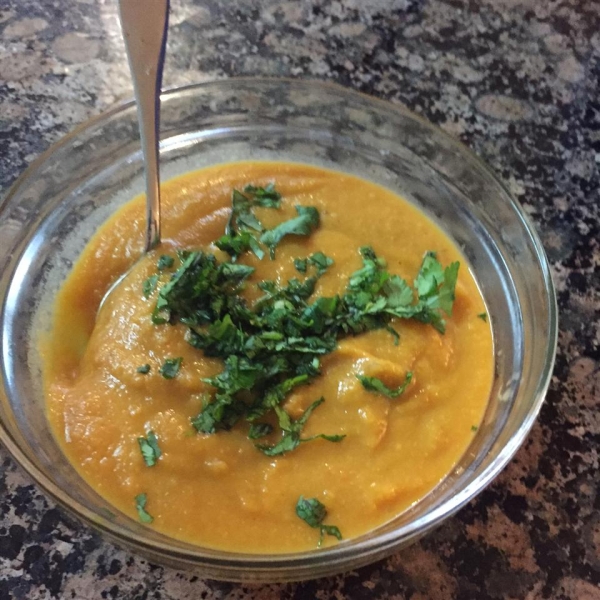 African Sweet Potato and Peanut Soup