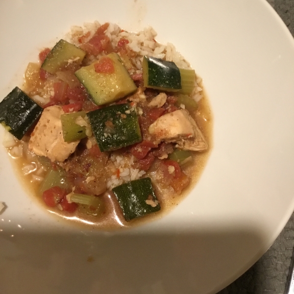 Spicy Cajun Chicken Stew