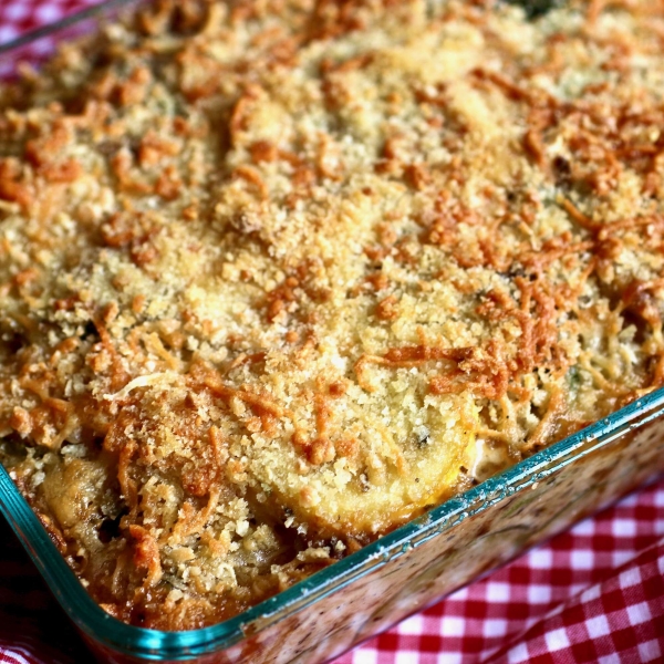 Cheesy Zucchini Gratin