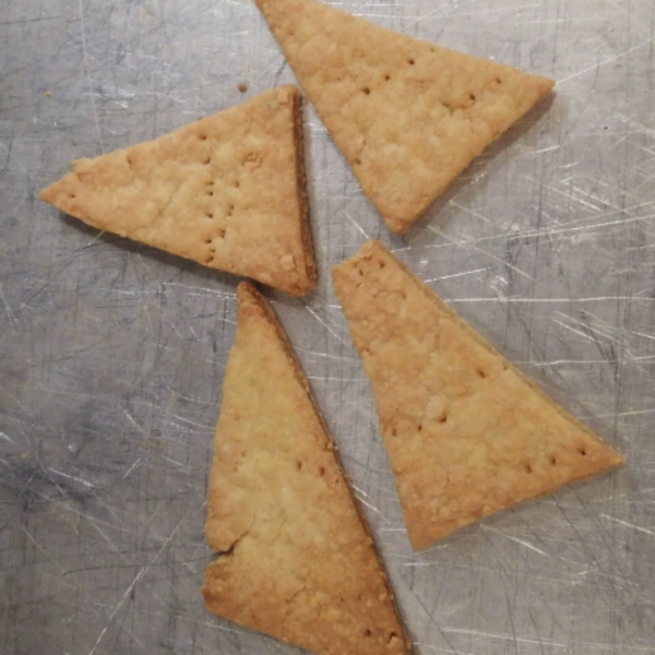 Crispy Rosemary Sea Salt Flatbread Crackers