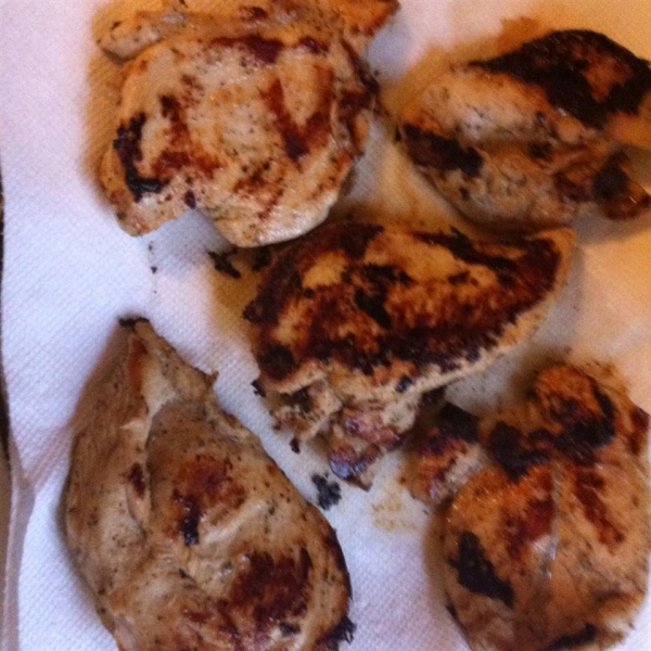 Marinated Ranch Broiled Chicken