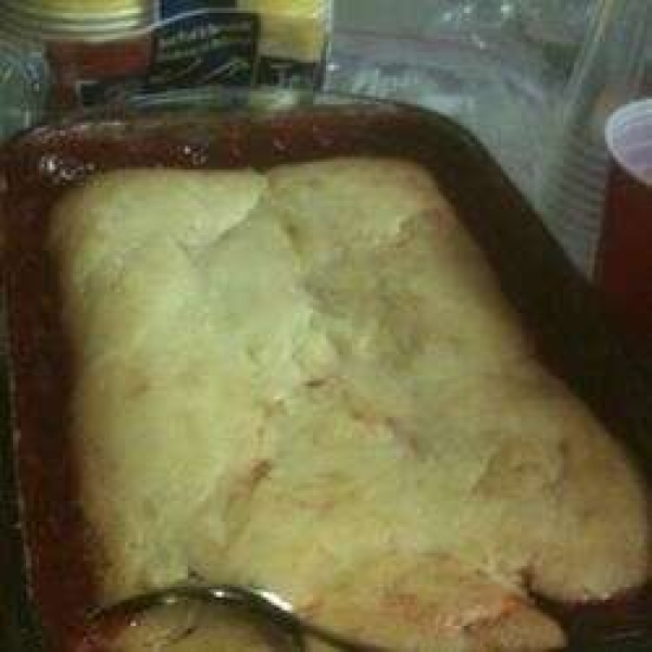 Awesome Rhubarb-Strawberry Pudding