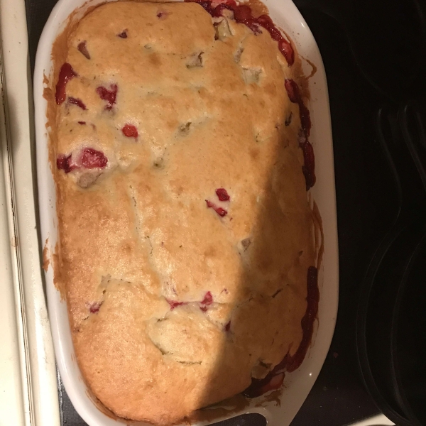 Awesome Rhubarb-Strawberry Pudding