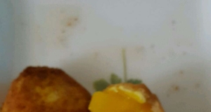 Deep-Fried Sous Vide Egg Yolks
