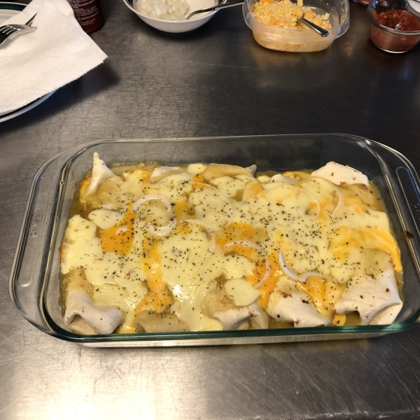 Fiesta Chicken Enchiladas