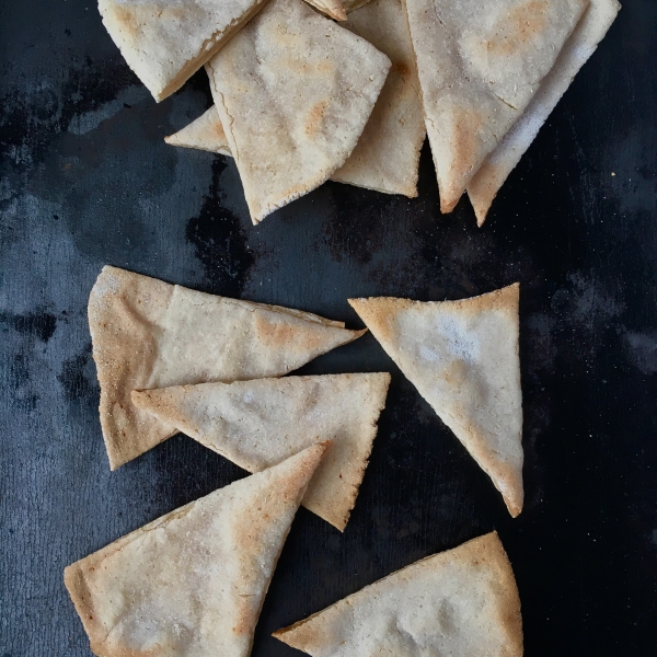 Cassava Flour Pita Chips