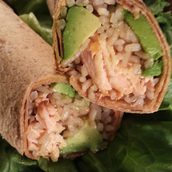 Succulent Salmon Wraps