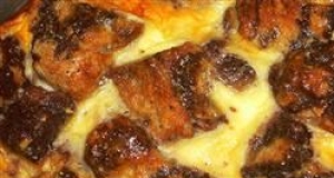 Chocolate Custard Bread Pudding