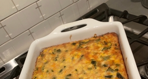 Smoky Poblano Corn Pudding