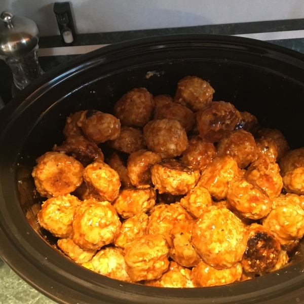 Spicy Buffalo-Style Meatballs