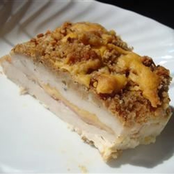 Easy Oven-Baked Chicken Cordon Bleu