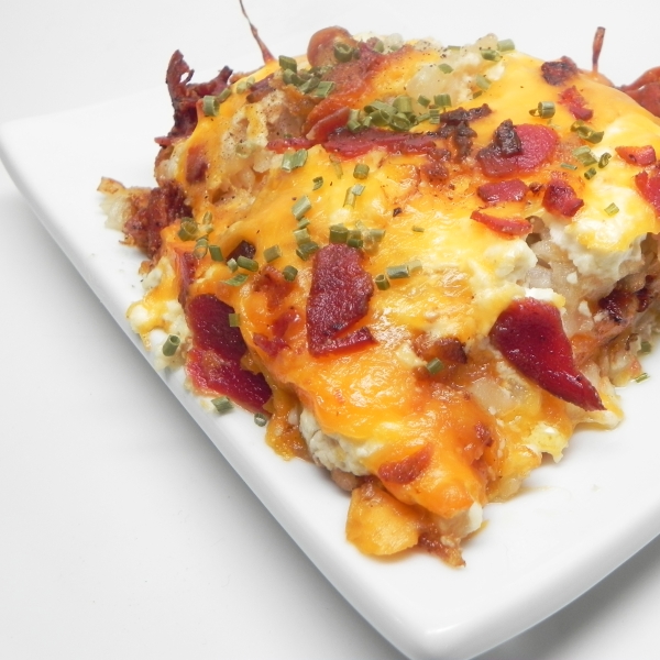 Loaded Hash Brown Potato Casserole