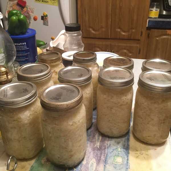 Sauerkraut for Canning