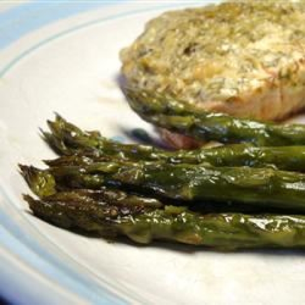 Parchment Salmon Packages with Asparagus