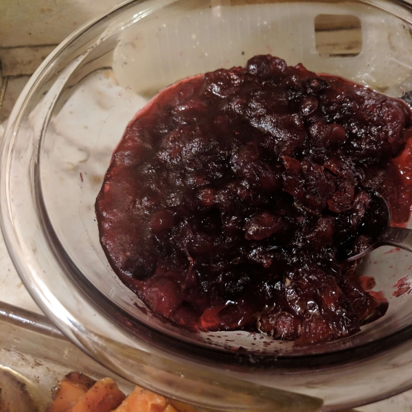 Becky's Mom's Cranberry Sauce