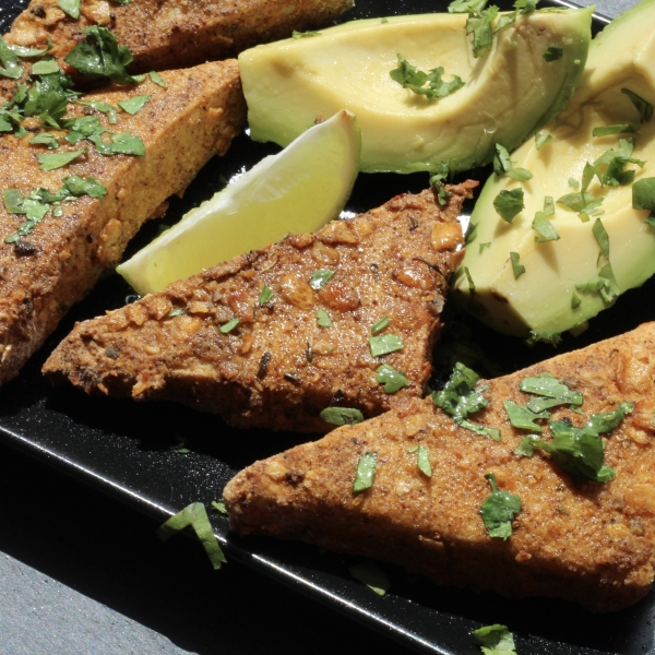 Air Fryer Tofu Milanesa