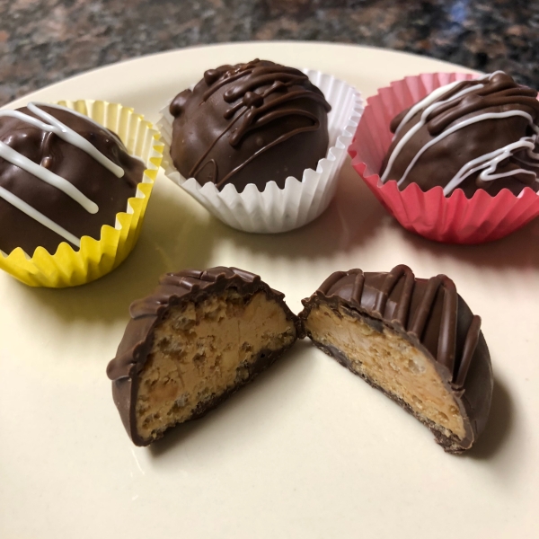 RICE KRISPIES® Chocolate Peanut Butter Balls