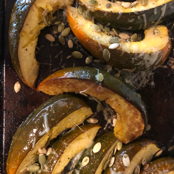 Parmesan Roasted Acorn Squash