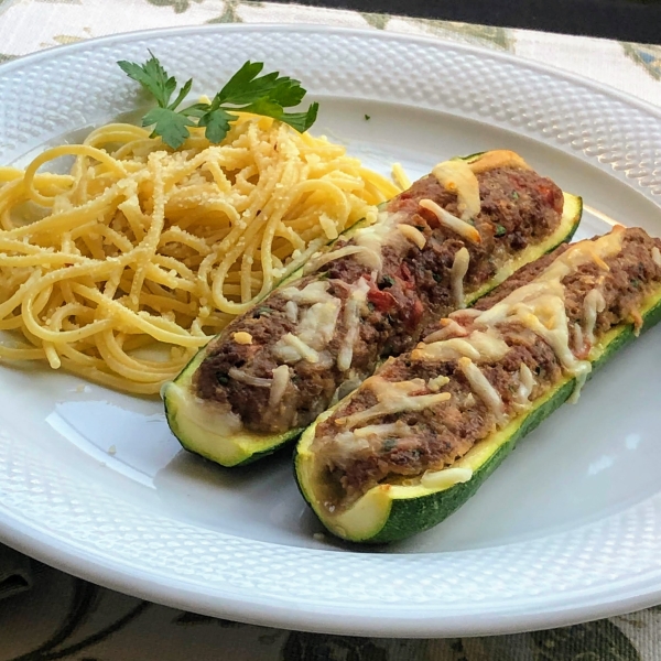 Impossible™ Stuffed Zucchini